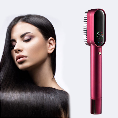 Profesjonalna prostownica do włosów na gorące powietrze Prostowanie włosów Objętość Blow Dry Comb Brush