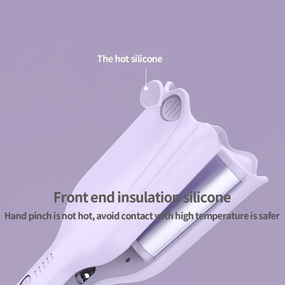 PTC Heater Ceramic Hair Waver Wyświetlacz LCD 3 Barrel Elektryczna lokówka do włosów