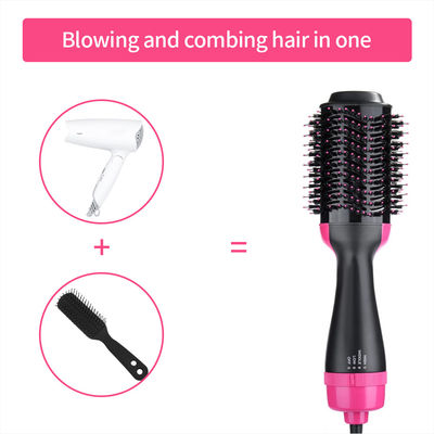 60 ℃ -120 ℃ Blowout Hair Dryer Brush Podgrzewana szczotka do włosów na krótkie włosy
