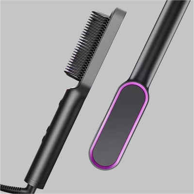 Wielofunkcyjne narzędzia do stylizacji włosów przeciw oparzeniom Elektryczna podgrzewana szczotka do włosów
