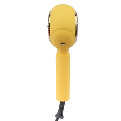 Żółta suszarka do włosów Bldc 1600 W z mikrofiltrem z dyszą dyfuzorową do włosów