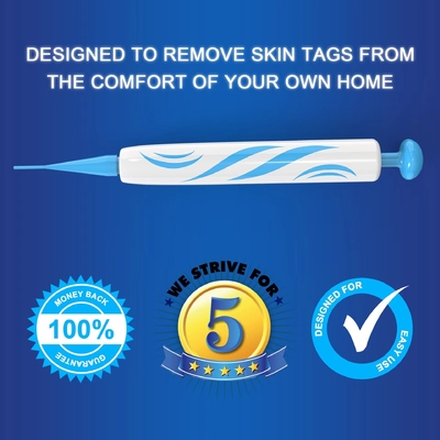 Handheld Clear Auto Skin Tag Remover Kit Zatrzymywanie tagów skóry Krew ODM