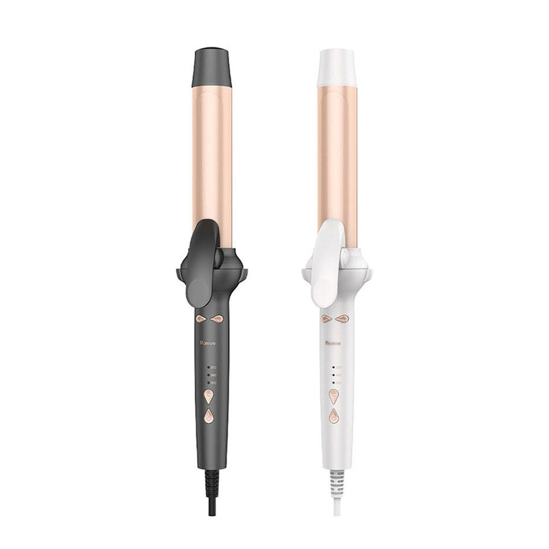 Led Screen Hair Curler Iron Automatic Rotating Wand Tanshine Electric Auto Ceramic With Display Wymienny